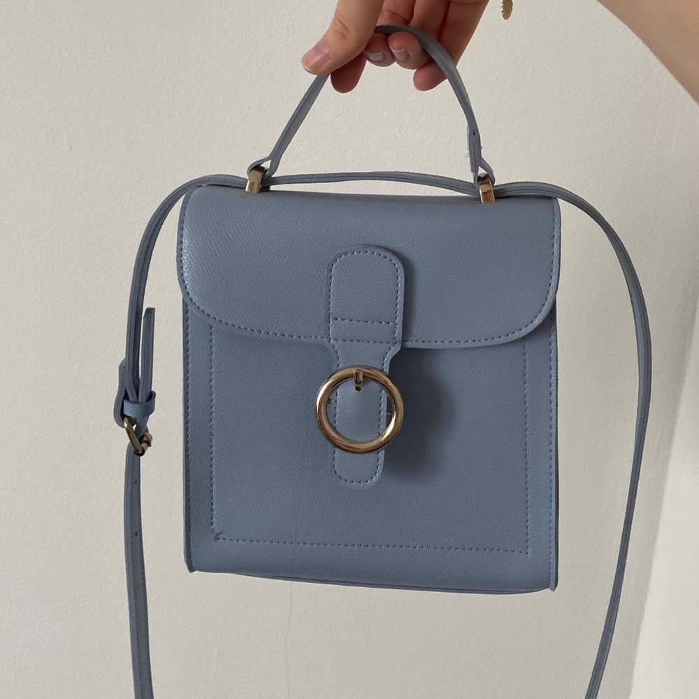 Cute blue side bag